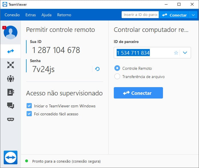 ACESSO REMOTO - COMO OBTER O CONTROLE TOTAL DE OUTRO COMPUTADOR PELA  INTERNET - WINDOWS 10 